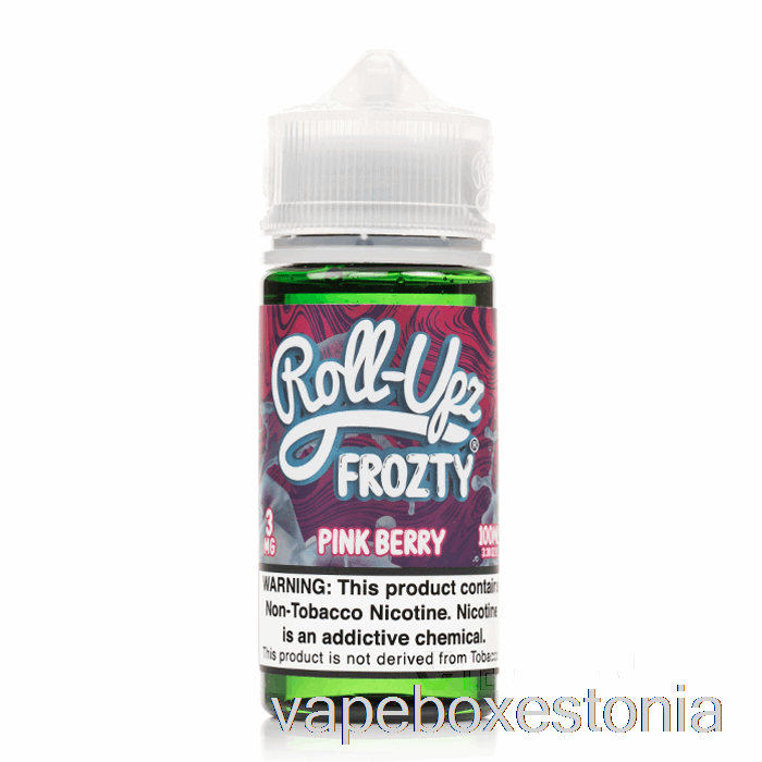 Vape Box Estonia Roosa Marjajää - Mahl Roll-upz - 100ml 0mg